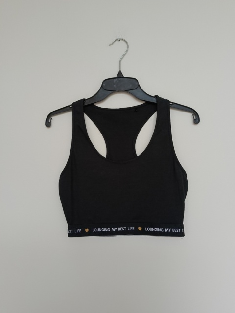 Czarny top sportowy George • Nowy bez metki • Elastyczny