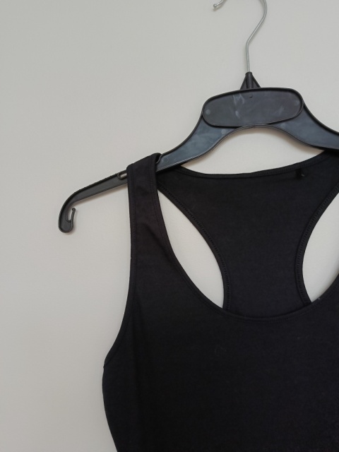 Czarny top sportowy George • Nowy bez metki • Elastyczny