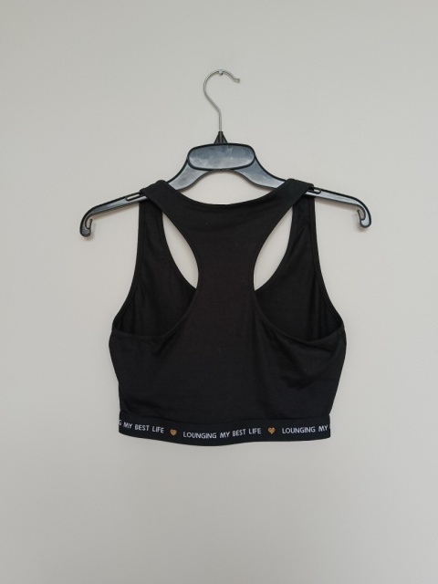 Czarny top sportowy George • Nowy bez metki • Elastyczny
