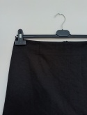 Nowa spódnica damska Top Secret czarna z falbaną eco skóra mini 40