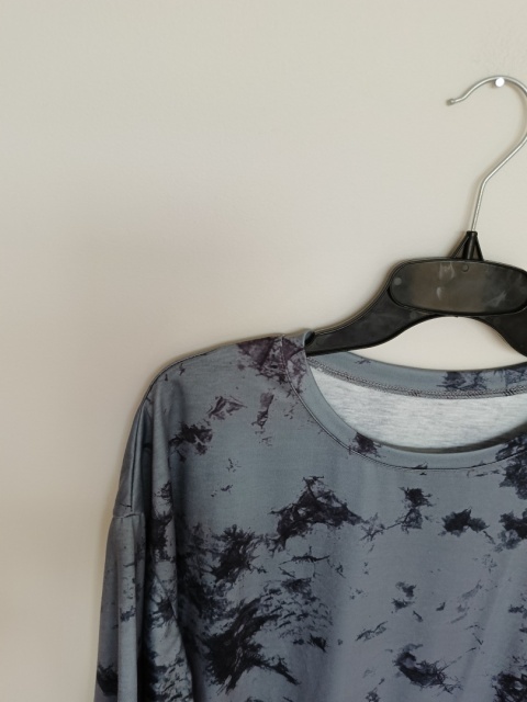 Oversize’owa bluzka tie-dye SHEIN • Rozmiar XL •