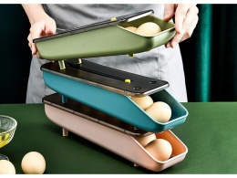 Pojemnik na jajka do lodówki – organizer kuchenny, oszczędność miejsca