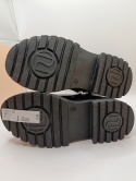 River Island – Lakierowane Botki Dziewczęce, Czarne, Rozmiar 29 (wkładka ok. 19 cm) – Nowe bez metki