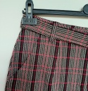 Spódnica w kratę z paskiem Brave Soul – rozm. M