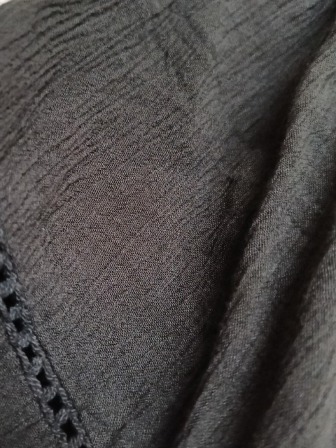 Sukienka damska czarna hiszpanka z falbanką S – wiskoza