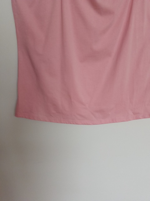 Top Zizzi Różowy na Ramiączkach – 100% Bawełna, Plus Size XXL,