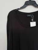 ZIZZI – Czarna bluzka z długim rękawem S • 100% bawełna • klasyczna i wygodna