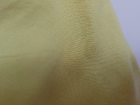 Żółte spodnie Top Secret r. 36 – bawełniane, elastyczne, wada (plamy)