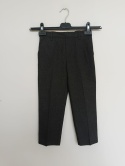 Eleganckie spodnie chłopięce TU 5 lat 110 cm grafitowe spodnie wizytowe