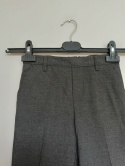 Eleganckie spodnie chłopięce TU 5 lat 110 cm grafitowe spodnie wizytowe