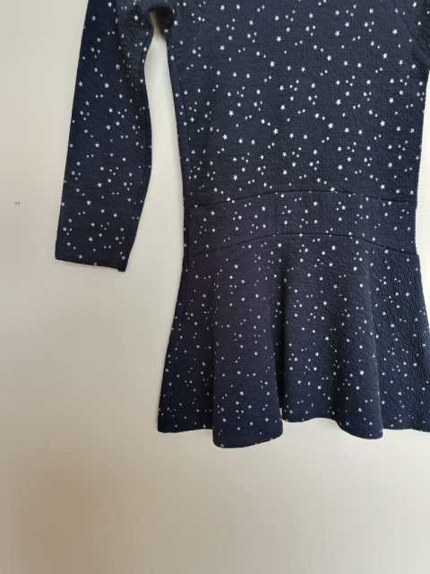 Granatowa sukienka OVS Kids w gwiazdki • R. 140 (9–10 lat)