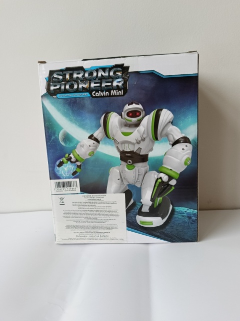 Interaktywny robot Calvin Mini – światło i dźwięk | Strong Pioneer | 3+