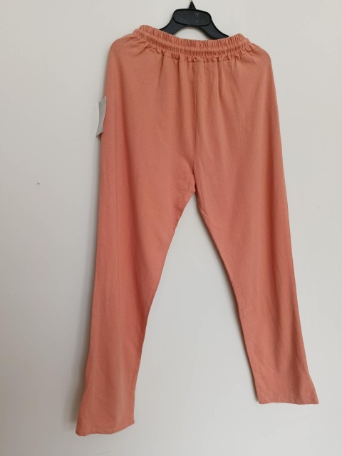 Komplet dresowy damski BEI BEI & FASHION – brzoskwiniowy | Bluza + spodnie | Nowy