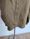 Koszula Unisex George Khaki – 100% Bawełna, Długi Rękaw, Kieszenie, Rozmiar S