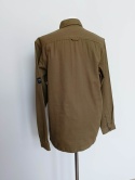 Koszula Unisex George Khaki – 100% Bawełna, Długi Rękaw, Kieszenie, Rozmiar S