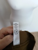 Koszula Unisex George Khaki – 100% Bawełna, Długi Rękaw, Kieszenie, Rozmiar S