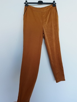 Miedziane spodnie Culture r. M – lekkie, eleganckie,