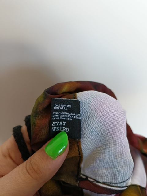 Plecak worek w kwiaty – różowe róże, lekki plecak sportowy / miejski