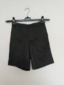 Spodenki chłopięce eleganckie szare George 8-9 lat (128-135 cm) krótkie spodnie szkolne