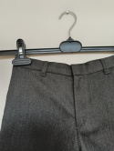 Spodenki chłopięce eleganckie szare George 8-9 lat (128-135 cm) krótkie spodnie szkolne