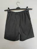 Spodenki chłopięce eleganckie szare George 8-9 lat (128-135 cm) krótkie spodnie szkolne