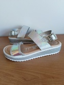 Sandały dziewczęce George holograficzne rozmiar 31