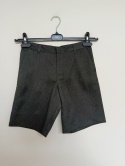 Spodenki chłopięce eleganckie szare George 9-10 lat (135-140 cm) krótkie spodnie szkolne