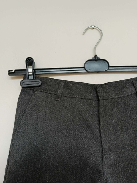 Spodenki chłopięce eleganckie szare George 9-10 lat (135-140 cm) krótkie spodnie szkolne