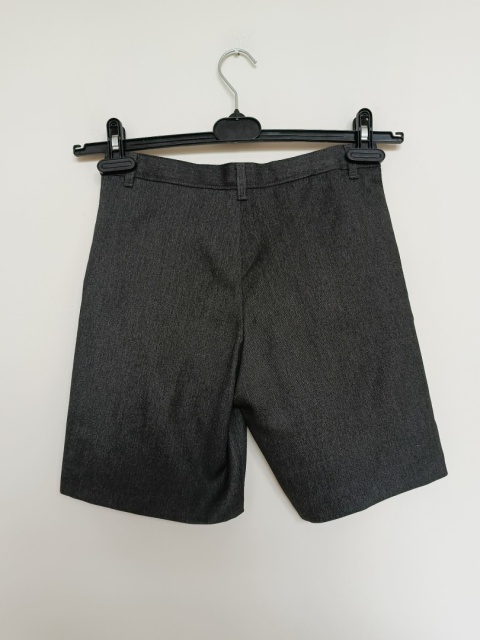 Spodenki chłopięce eleganckie szare George 9-10 lat (135-140 cm) krótkie spodnie szkolne