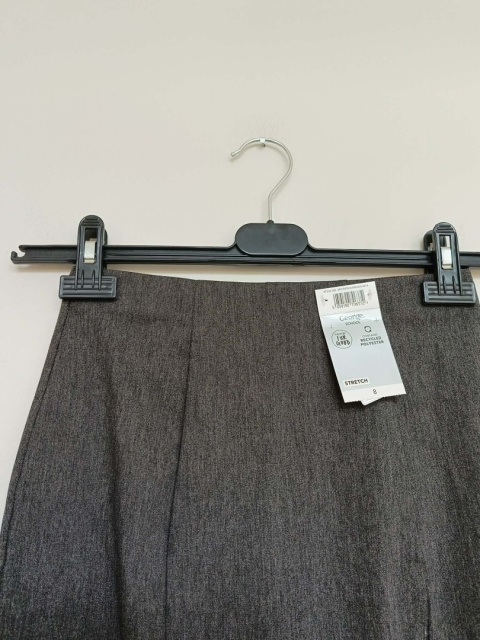 Spódnica dziewczęca George 8 lat grafitowa szkolna elegancka z metką