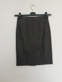 Spódnica dziewczęca George 8 lat grafitowa szkolna elegancka z metką
