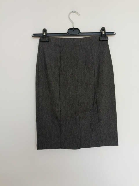 Spódnica dziewczęca George 8 lat grafitowa szkolna elegancka z metką