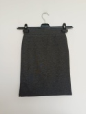 Spódnica dziewczęca George 9-10 lat 135-140 cm grafitowa elegancka