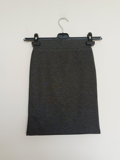 Spódnica dziewczęca George 9-10 lat 135-140 cm grafitowa elegancka