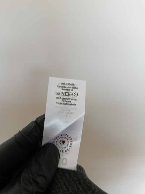 Spódnica dziewczęca George 9-10 lat 135-140 cm grafitowa elegancka