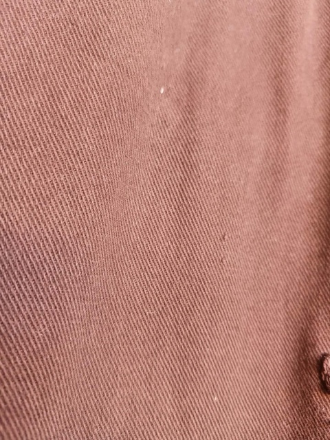 Spodnie cargo damskie Rainbow brązowe bawełniane kieszenie boczne casual rozmiar 50 wady