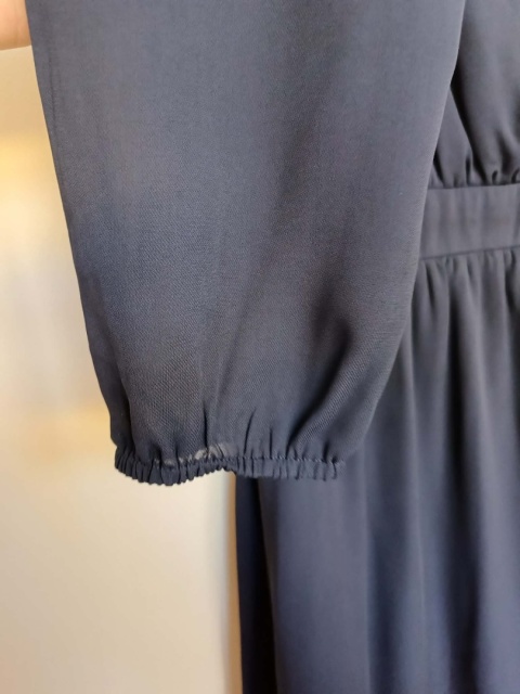 Sukienka damska Reserved granatowa kopertowa elegancka rozmiar 36