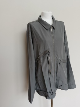 Szara kurtka męska BoohooMAN 2XL – przód