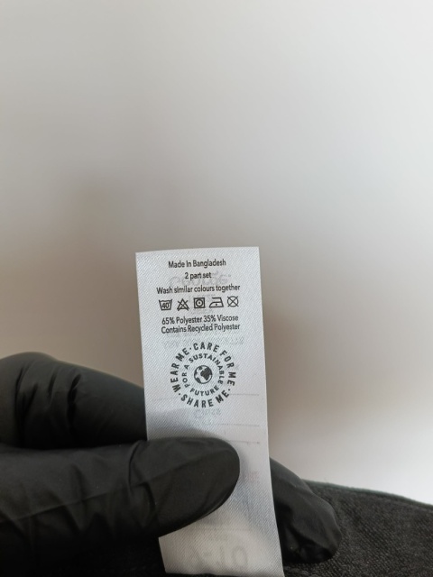 Szorty chłopięce cargo George 9-10 lat (135-140 cm) grafitowe kieszenie