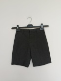 Szorty chłopięce eleganckie TU 7 lat 122 cm grafitowe krótkie spodnie
