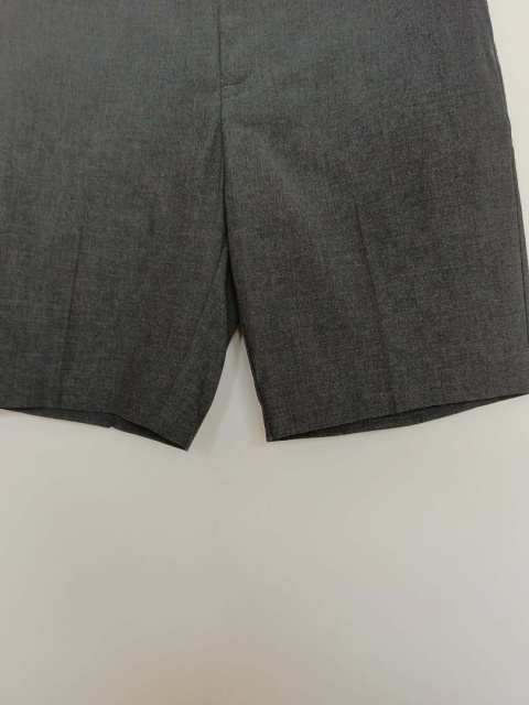 Szorty chłopięce eleganckie TU 7 lat 122 cm grafitowe krótkie spodnie