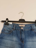 Szorty jeansowe dziewczęce Next 12 lat 152 cm krótkie spodenki jeans