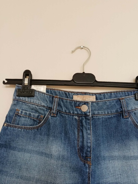 Szorty jeansowe dziewczęce Next 12 lat 152 cm krótkie spodenki jeans