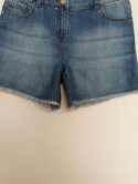Szorty jeansowe dziewczęce Next 12 lat 152 cm krótkie spodenki jeans
