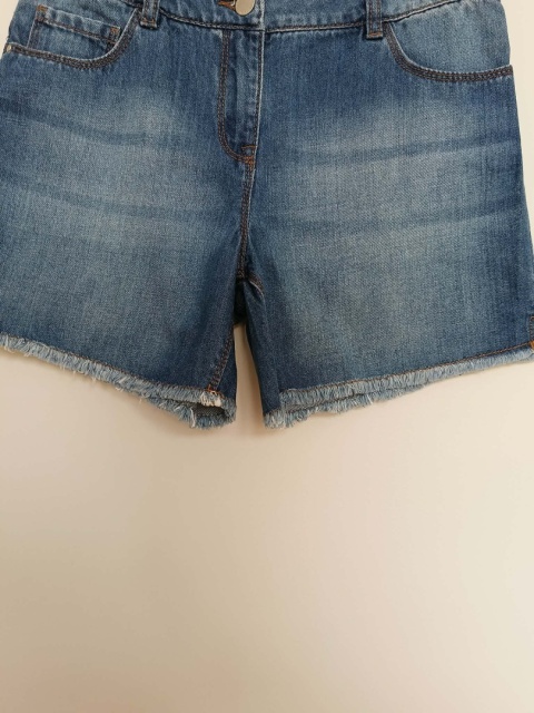 Szorty jeansowe dziewczęce Next 12 lat 152 cm krótkie spodenki jeans