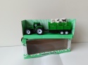 Traktor z przyczepą FARMER TRUCK + figurka krowy – zabawka rolnicza 3+