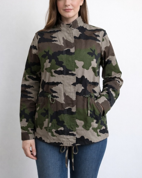 V by Very – Kurtka w stylu militarnym / moro, rozmiar S