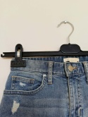 szorty jeansowe H&M damskie krótkie z przetarciami denim rozmiar 32