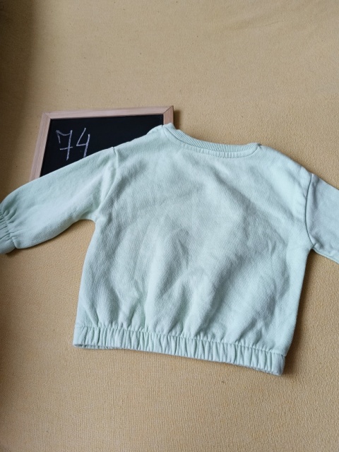 Bluza Disney Primark 74 6-9 mies. Monsters zielona