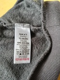 Bluza NEXT 86 szara w kwiatki 12-18 miesięcy bawełna